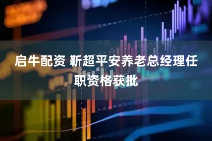 启牛配资 靳超平安养老总经理任职资格获批